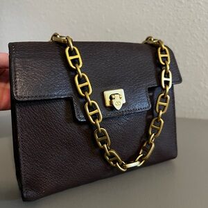 Valentino Leather Shoulder Bag